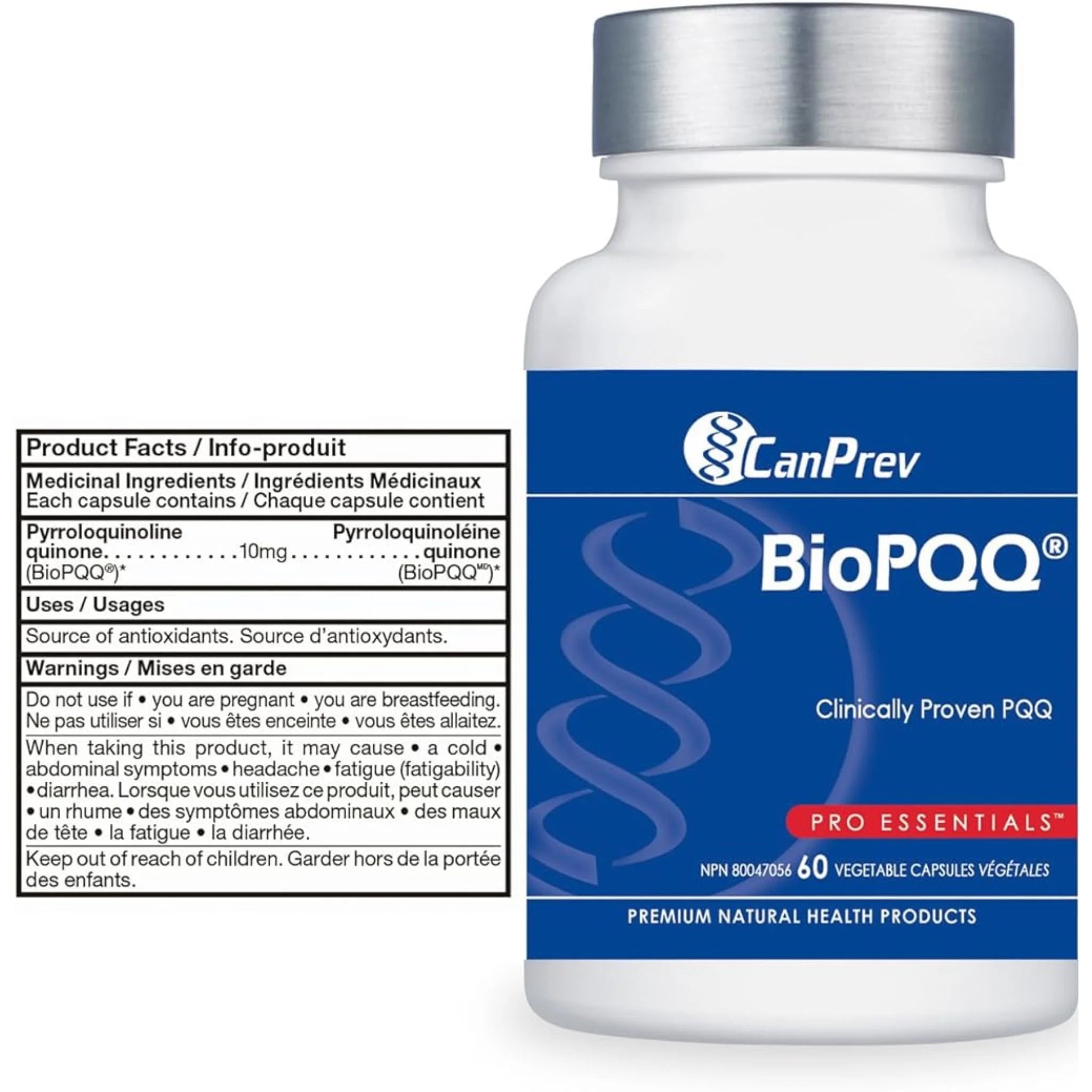 CanPrev BioPQQ 60 Veggie Capsules