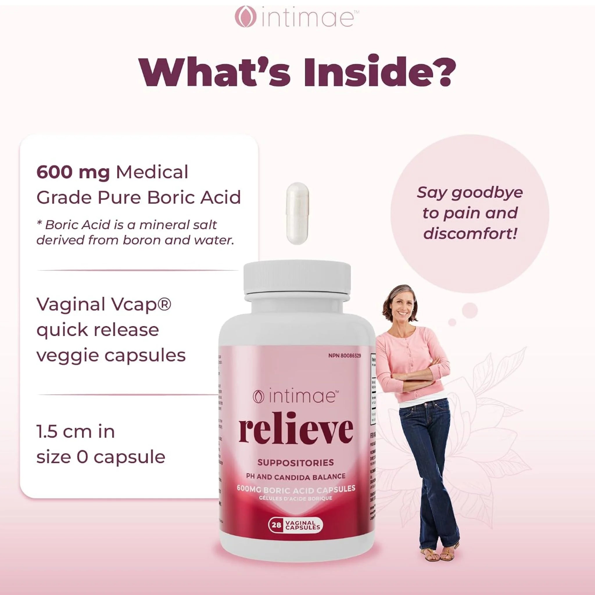Intimae Relieve 28 Capsules