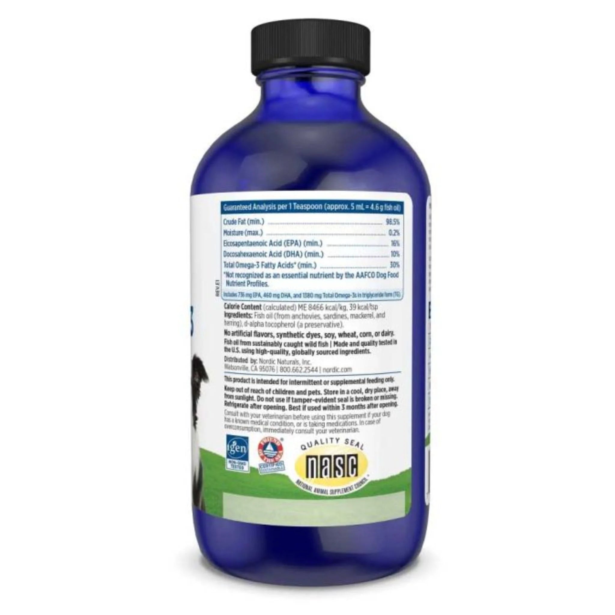 Nordic Naturals Omega 3 Pet 237ml - Nature's Source Inc