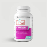 Utiva D Mannose 120 Vegan Caps