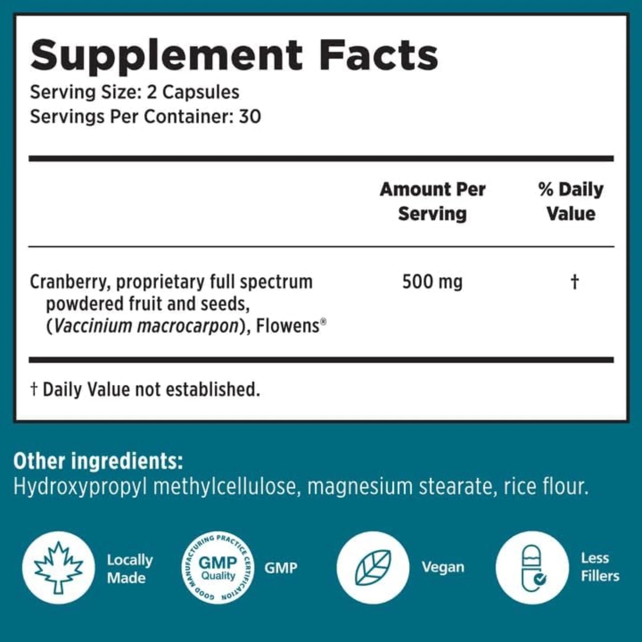 Utiva Bladder Health 60 Vegan Caps - Nature's Source Inc