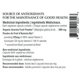 Provita Organic Acerola Vitamin C 60 Vegan Capsules - Nature's Source Inc