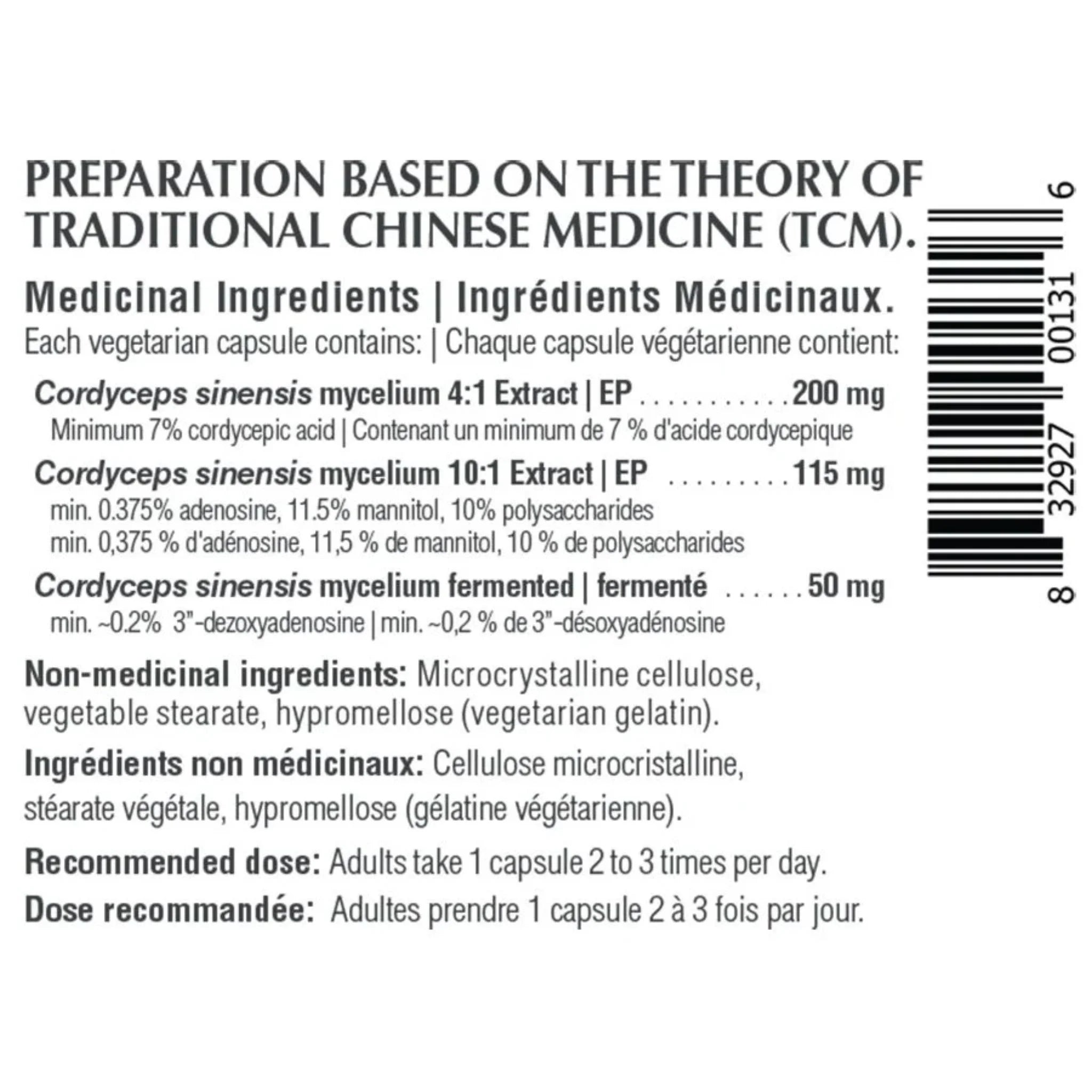 Provita Cordyceps CSM 2000 90 Vegan Capsules