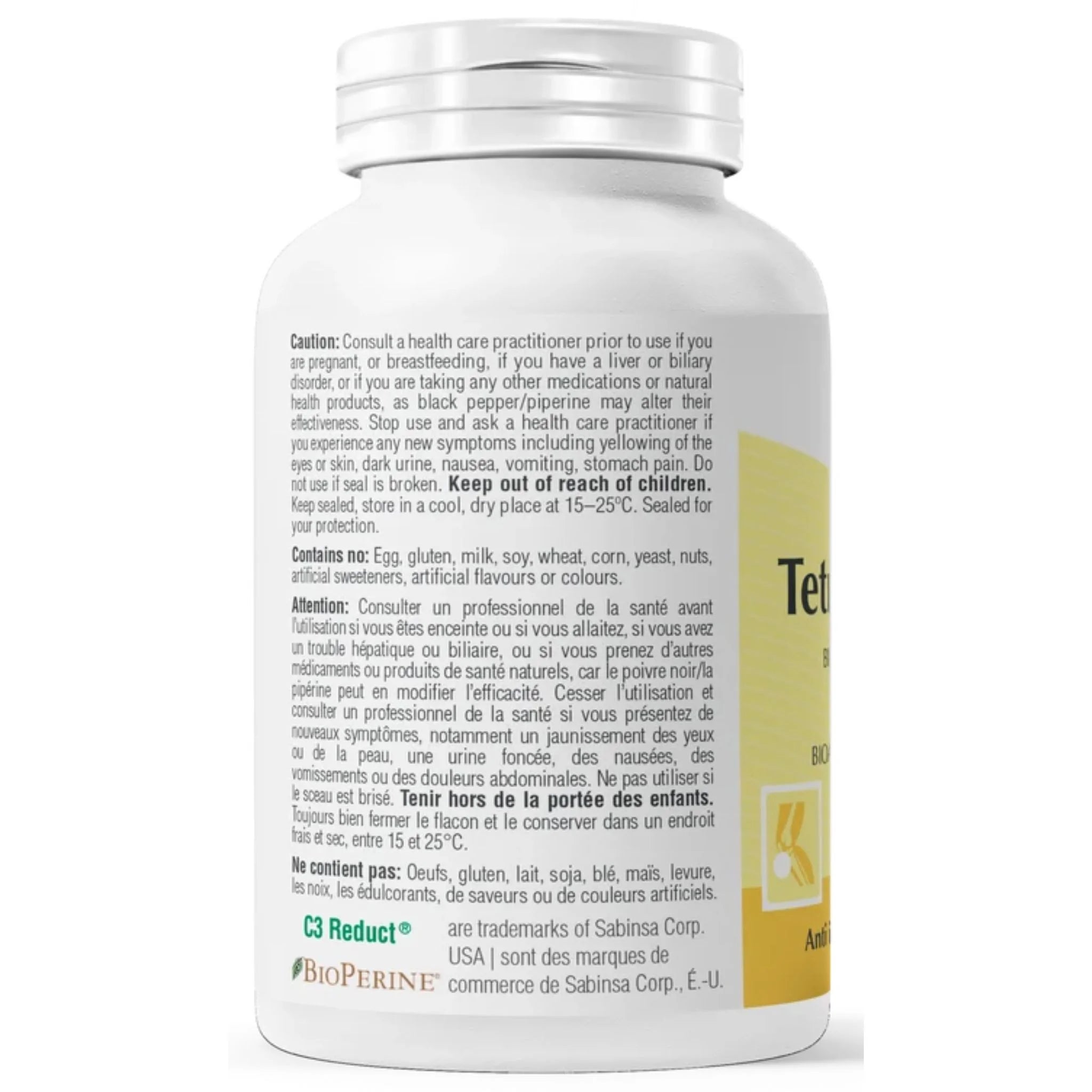 Provita Tetra Curcumin C3, 60 Vegan Capsules
