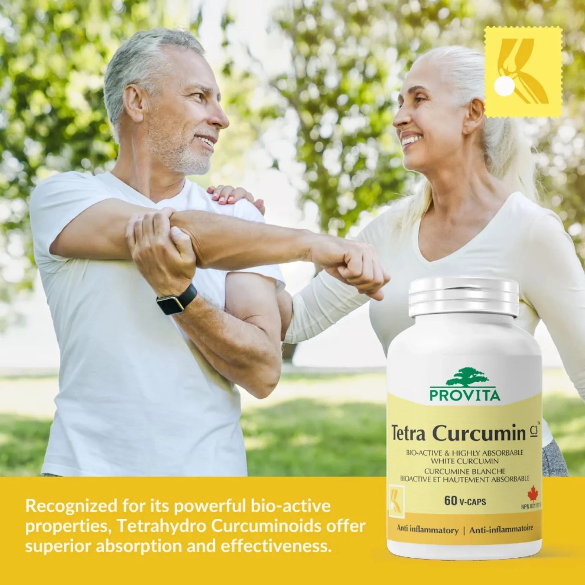 Provita Tetra Curcumin C3, 60 Vegan Capsules