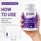 AOR Ahiflower Oil 750mg 90 Softgels