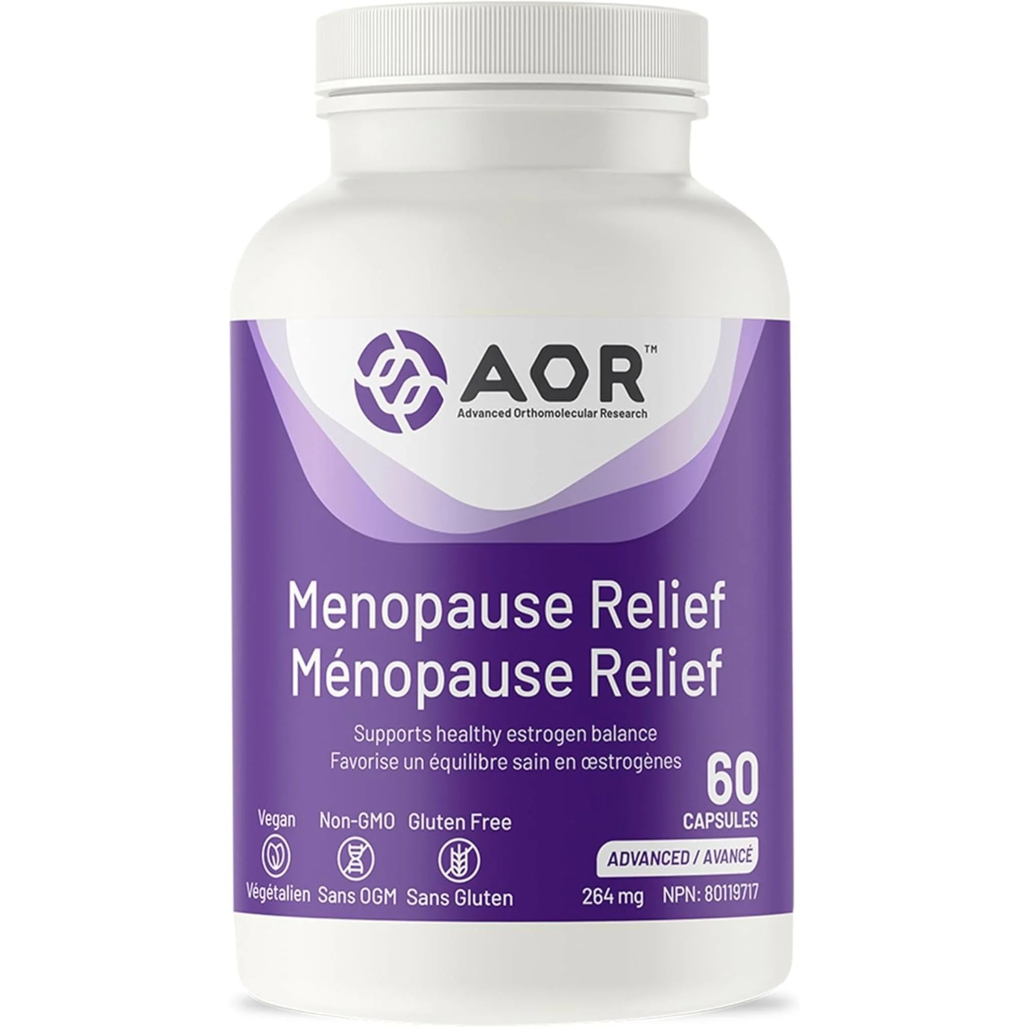 AOR Menopause Relief 60 Capsules - Nature's Source Inc