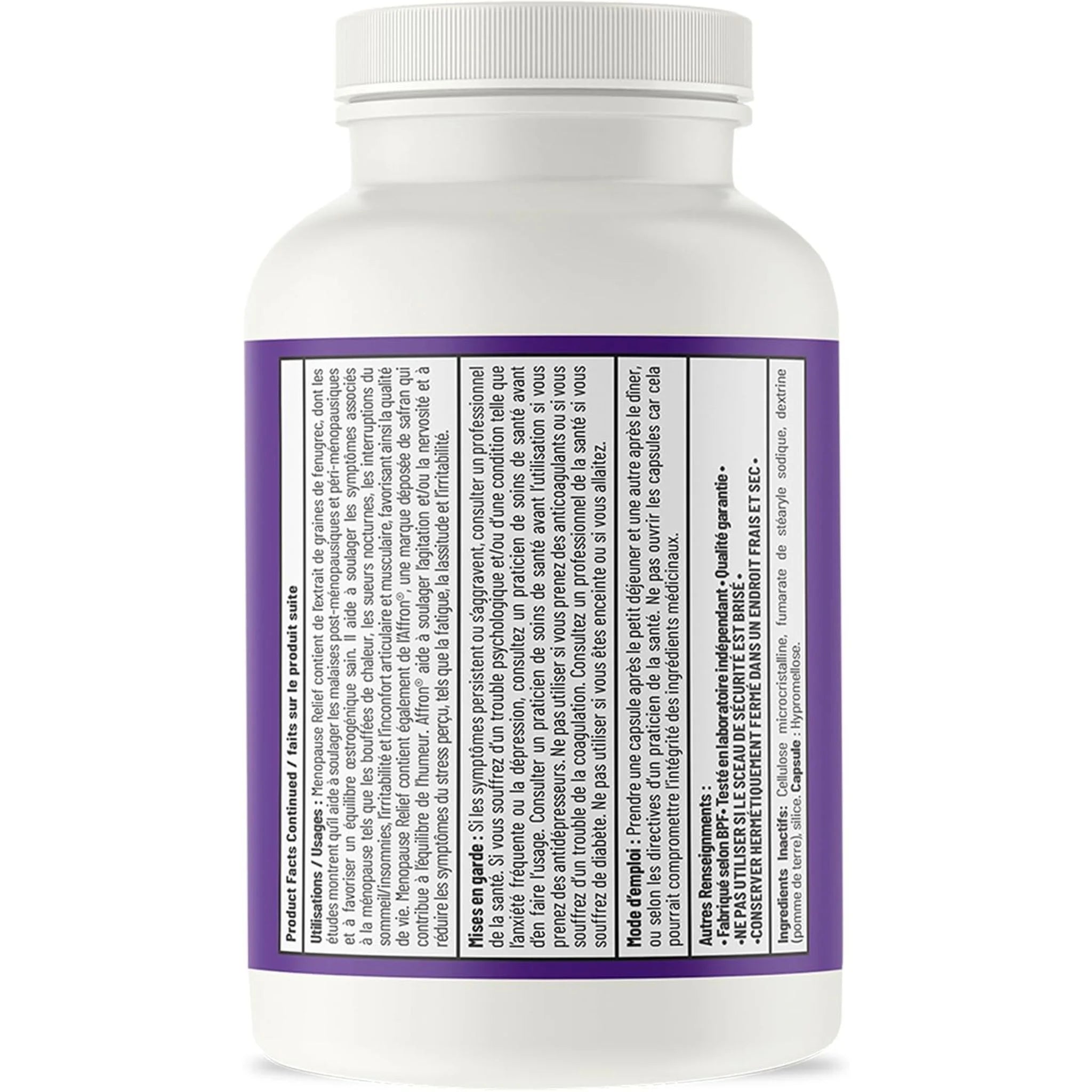 AOR Menopause Relief 60 Capsules - Nature's Source Inc