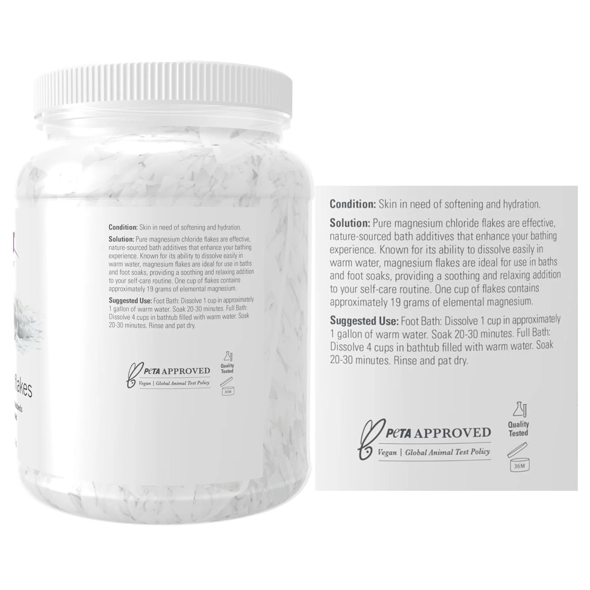 NOW Magnesium Flakes 1531g