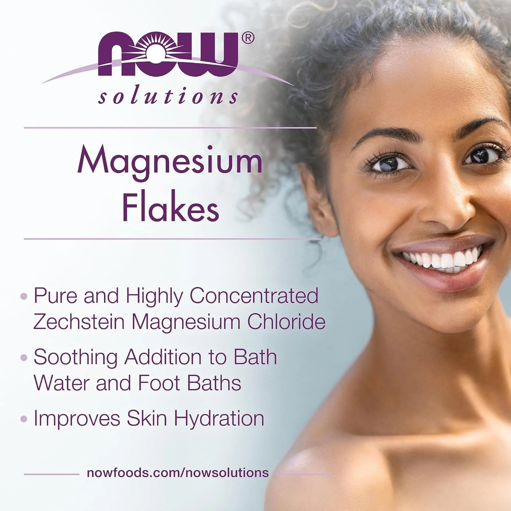 NOW Magnesium Flakes 1531g