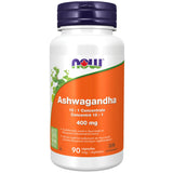 NOW Ashwagandha Extract 400mg 90 Vegan Capsules