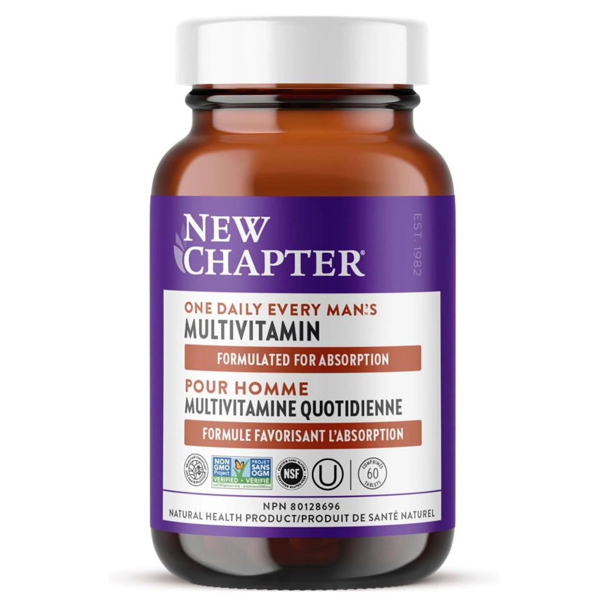 New Chapter Every Man's One Daily 60 Tablets