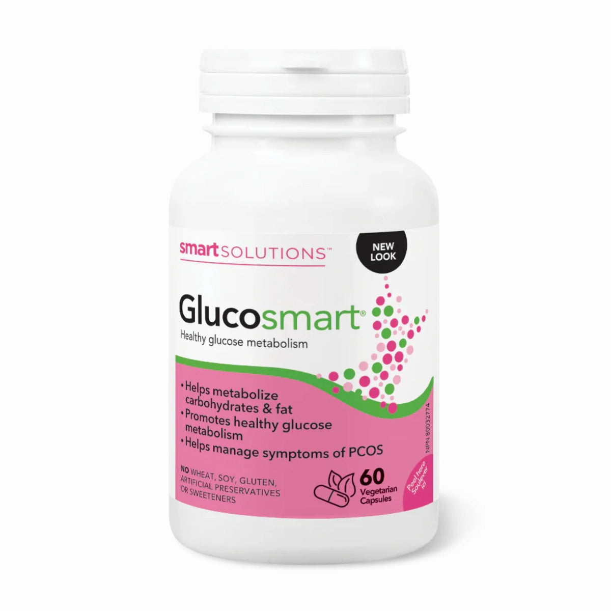 Smart Solutions Glucosmart 60 Vegan Capsules