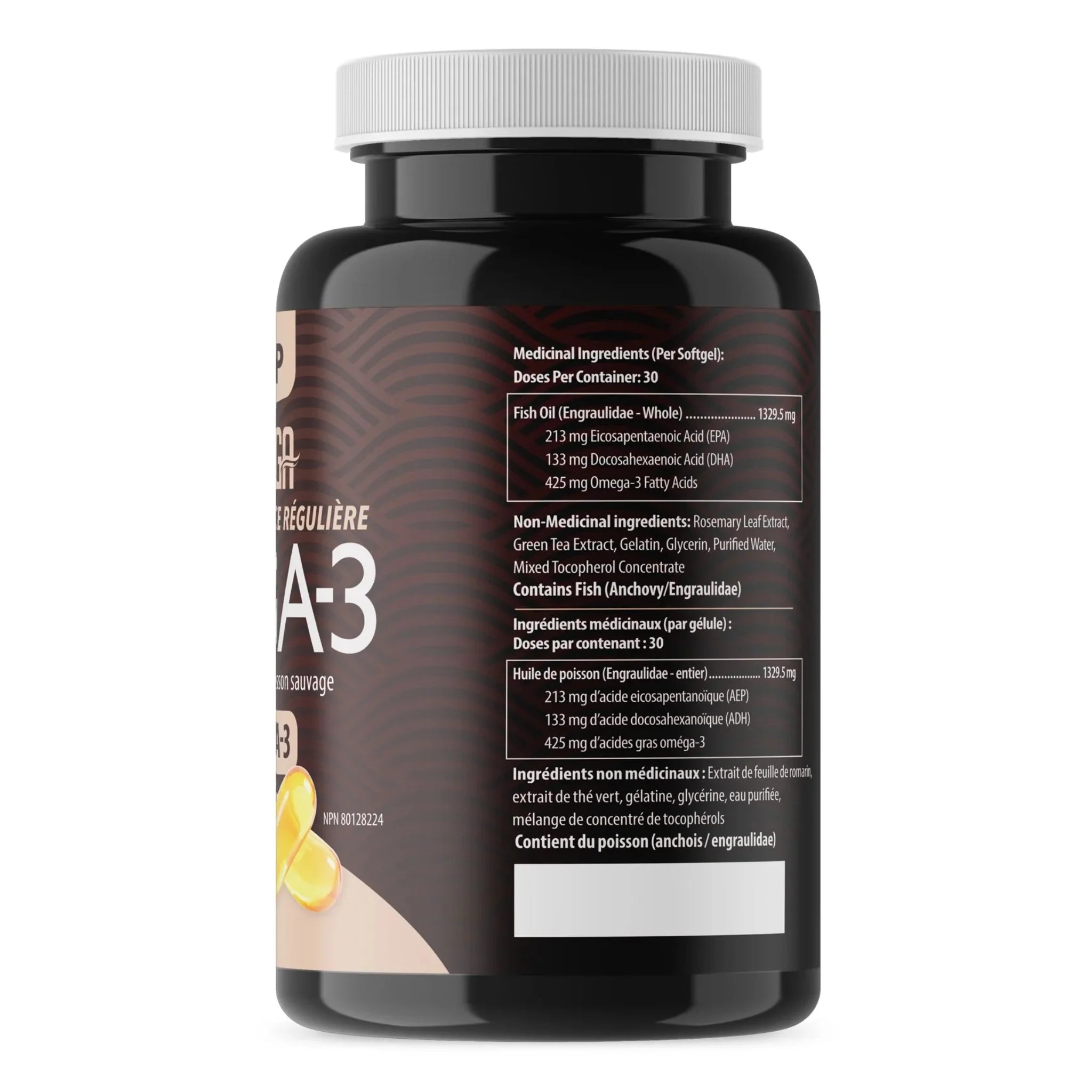 AquaOmega EPA Regular Strength 1700mg Omega-3, 240 Softgels