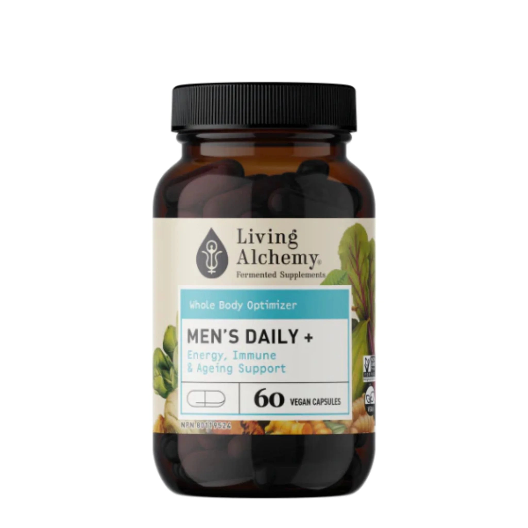 Living Alchemy Daily+ Men 60 Vegan Capsules