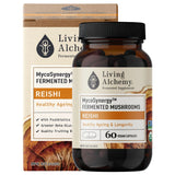 Living Alchemy MycoSynergy Fermented Mushrooms Reishi 60 Vegan Capsules