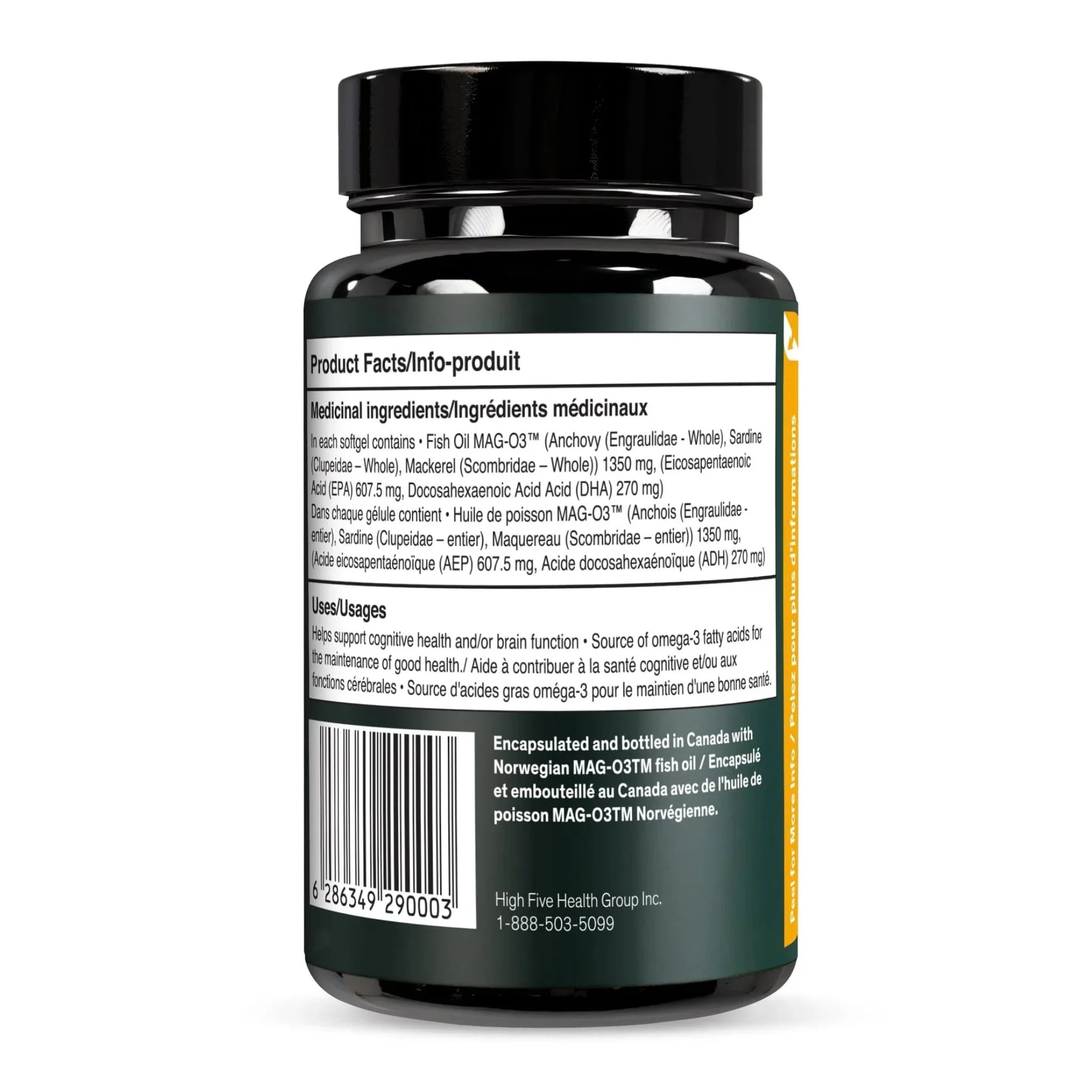 Younited Daily Omega MAGO3, 60 Capsules - Nature's Source Inc