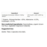 Harmonic Arts Cordyceps 8:1 Mushroom Extract  60 Capsules