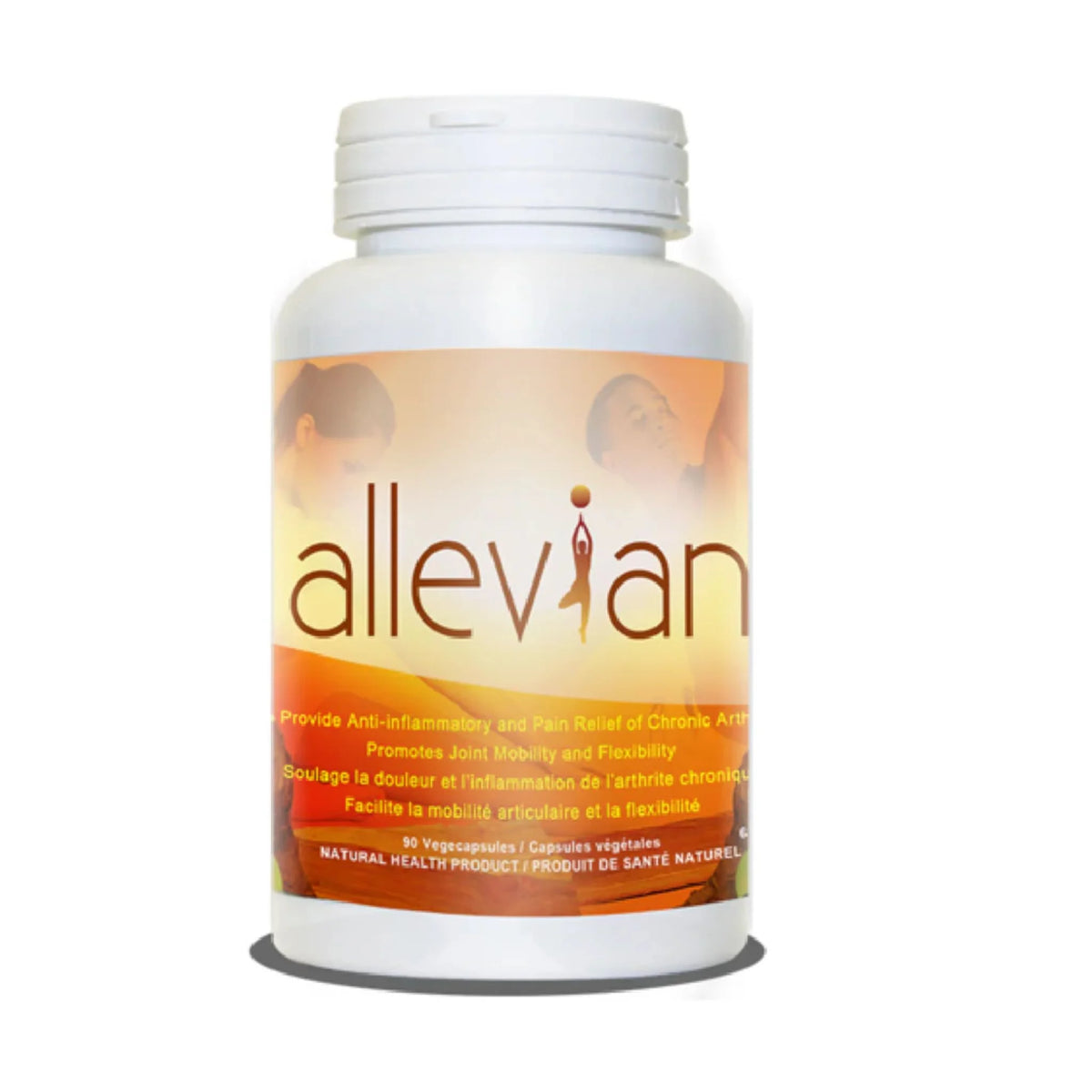 Allevian 90 Vegetable Capsules