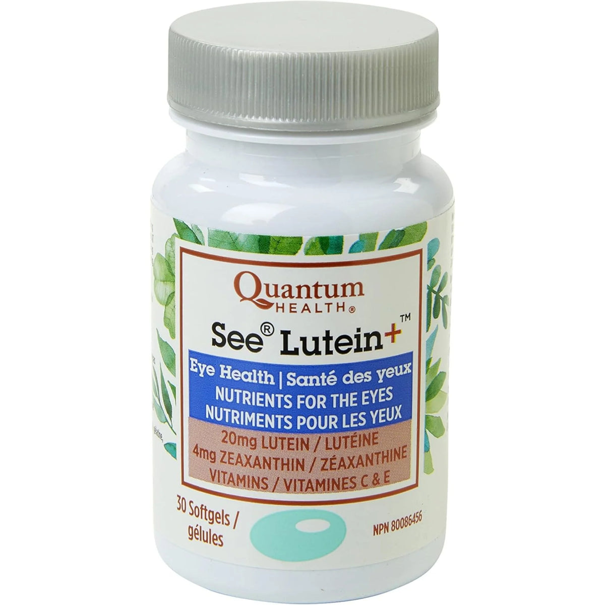 Quantum See Lutein+ Eye Health 20mg Lutein 30 Softgels