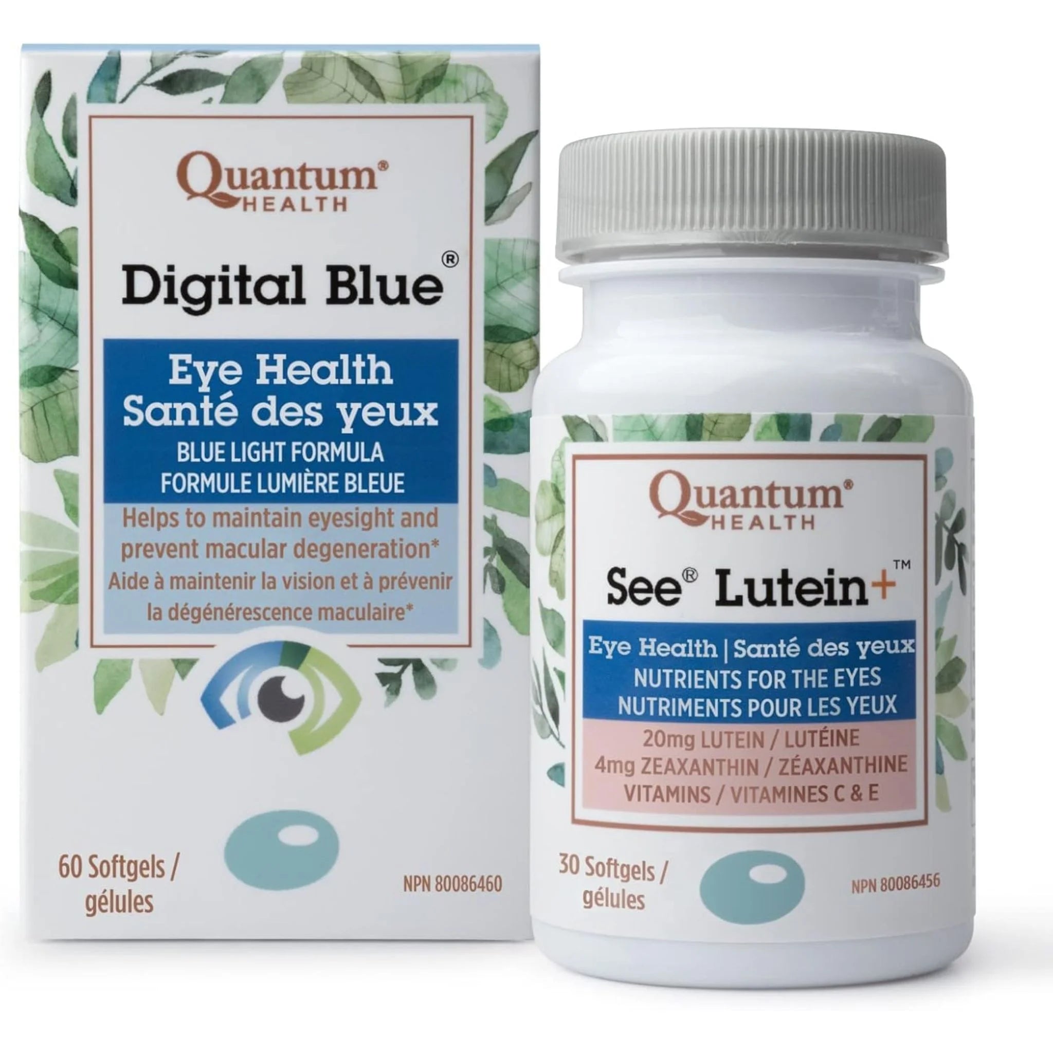 Quantum See Lutein+ Eye Health 20mg Lutein 30 Softgels