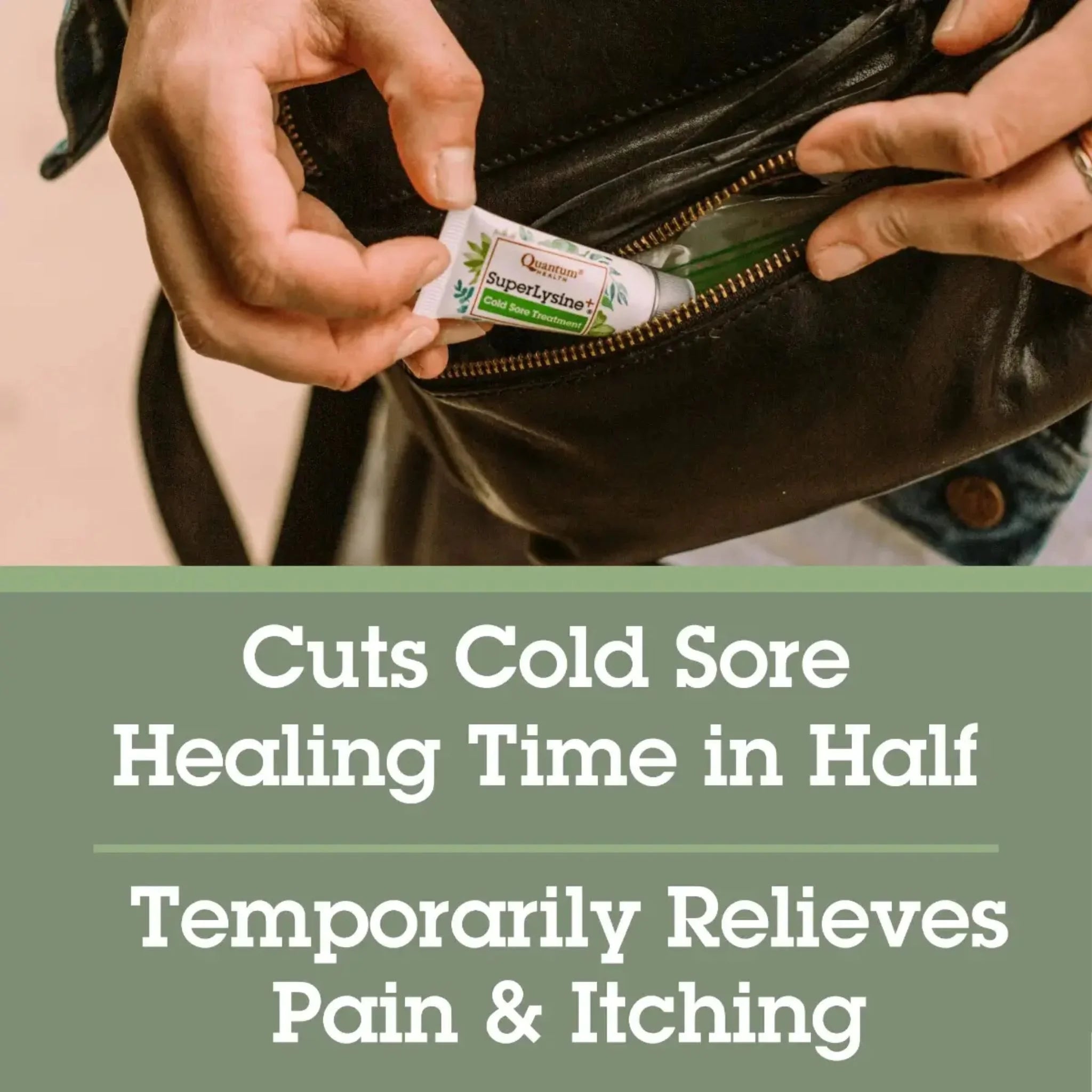 Quantum SuperLysine+ Cold Sore Treatment 21g