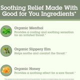 Quantum Organic Cough Relief Bing Cherry Lozenges