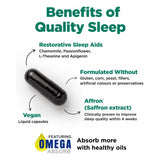 Platinum Naturals Quality Sleep 60 Vegan Liquid Capsules
