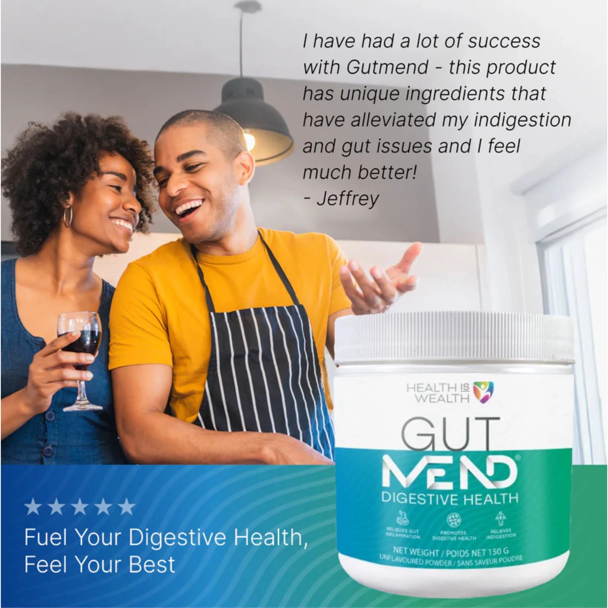 Health is Wealth GutMEND 150g - Nature's Source Inc