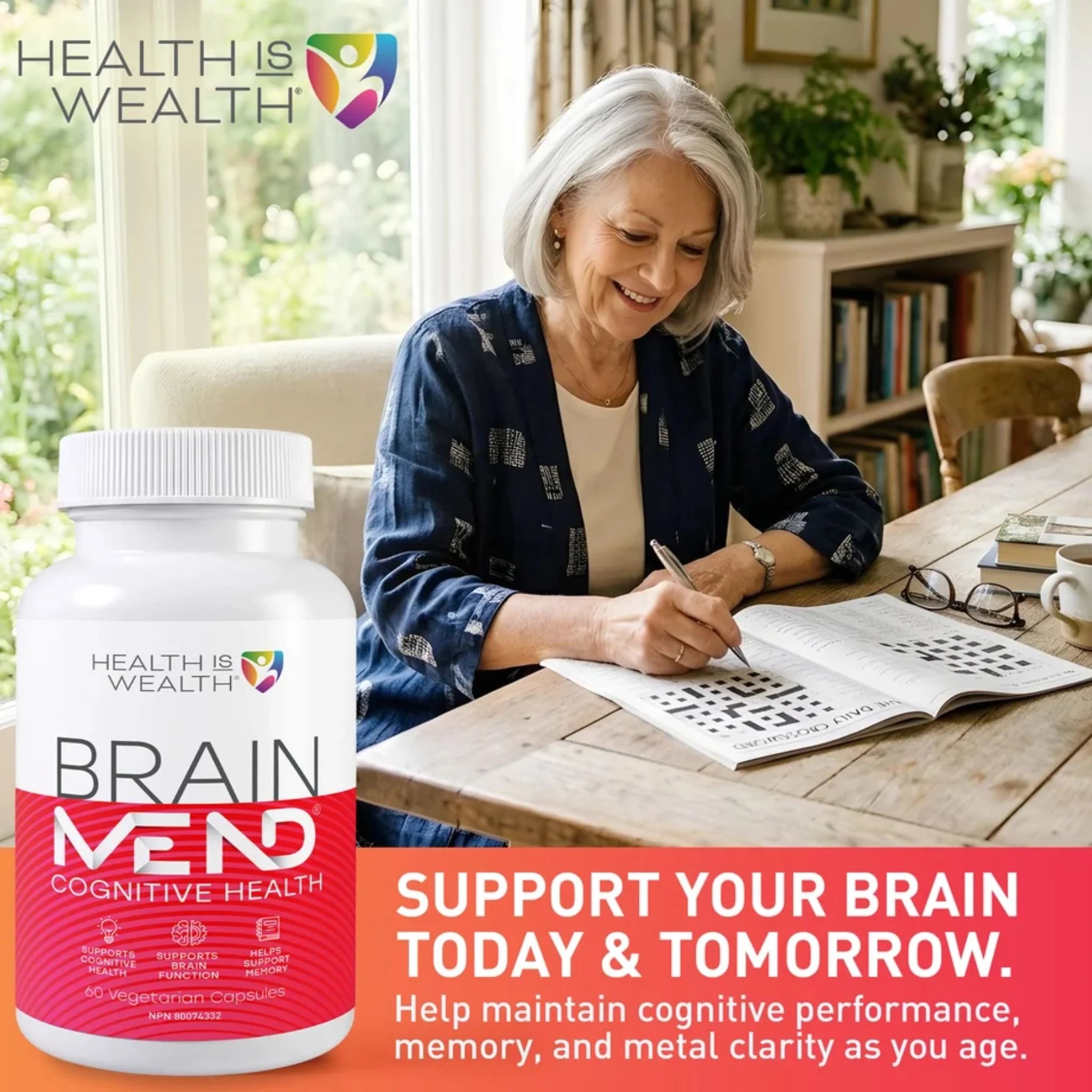 Health is Wealth BrainMEND 60c