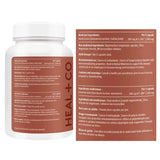 Heal + Co. Reishi 500mg 120 Vegetarian Capsules
