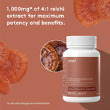 Heal + Co. Reishi 500mg 120 Vegetarian Capsules