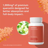 Heal + Co. Quercetin 500mg 120 Vegetarian Capsules