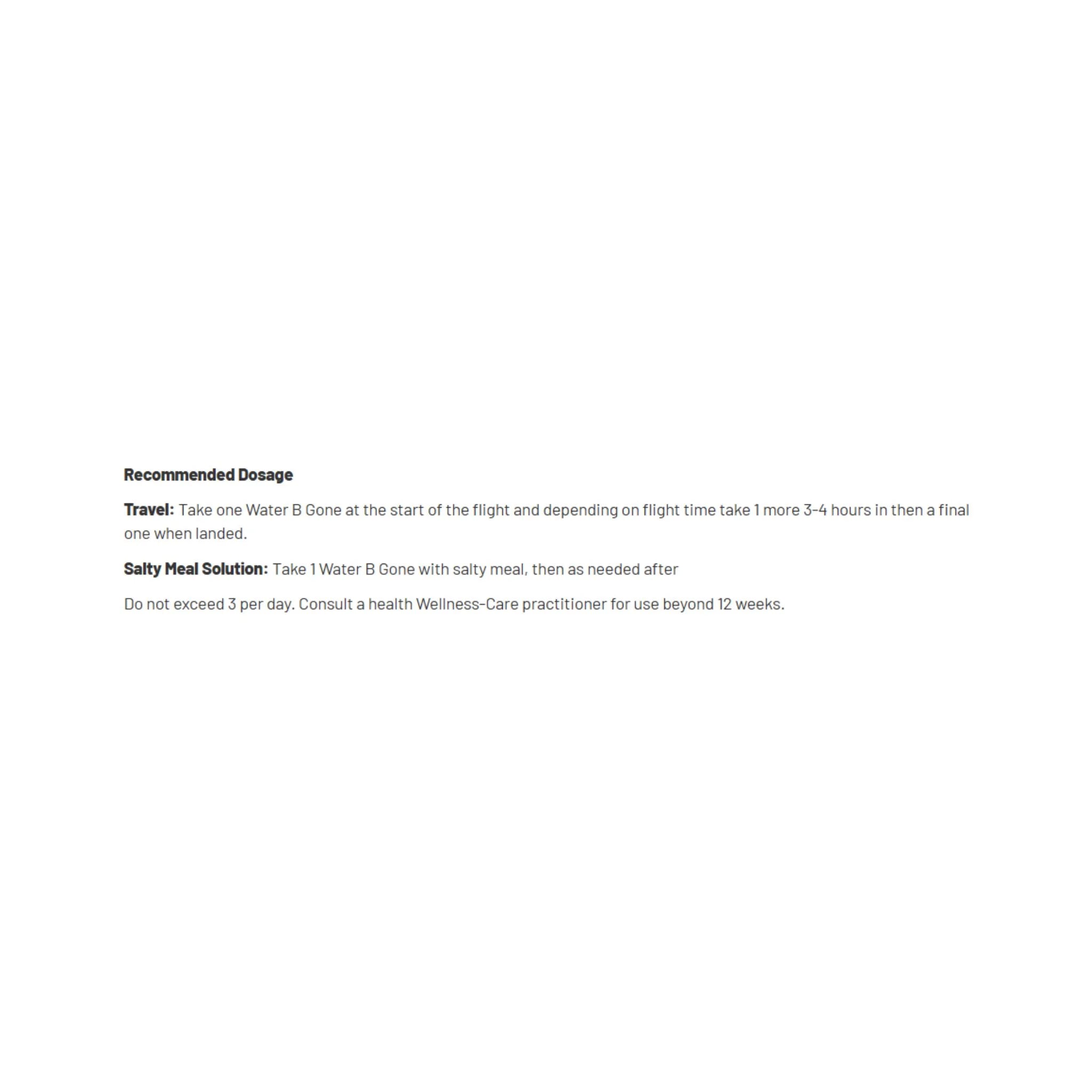 Aeryon Wellness Water B Gone 12c