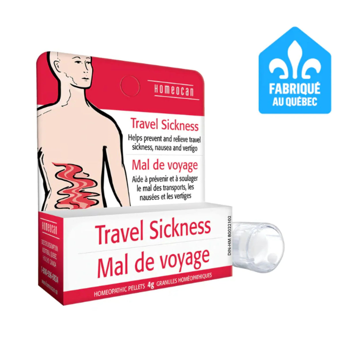 Homeocan Travel Sickness Pellets 4g