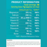 ITL Health MAG365 Magnesium BF+ Exotic Raspberry Lemon 210g