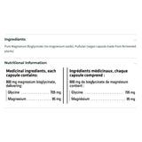 ITL Health PrizMag Pure Magnesium Bisglycinate 240 Vegetarian Capsules - Nature's Source Inc