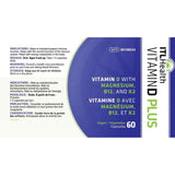 ITL Health Vitamin D Plus 60 Vegan Capsules