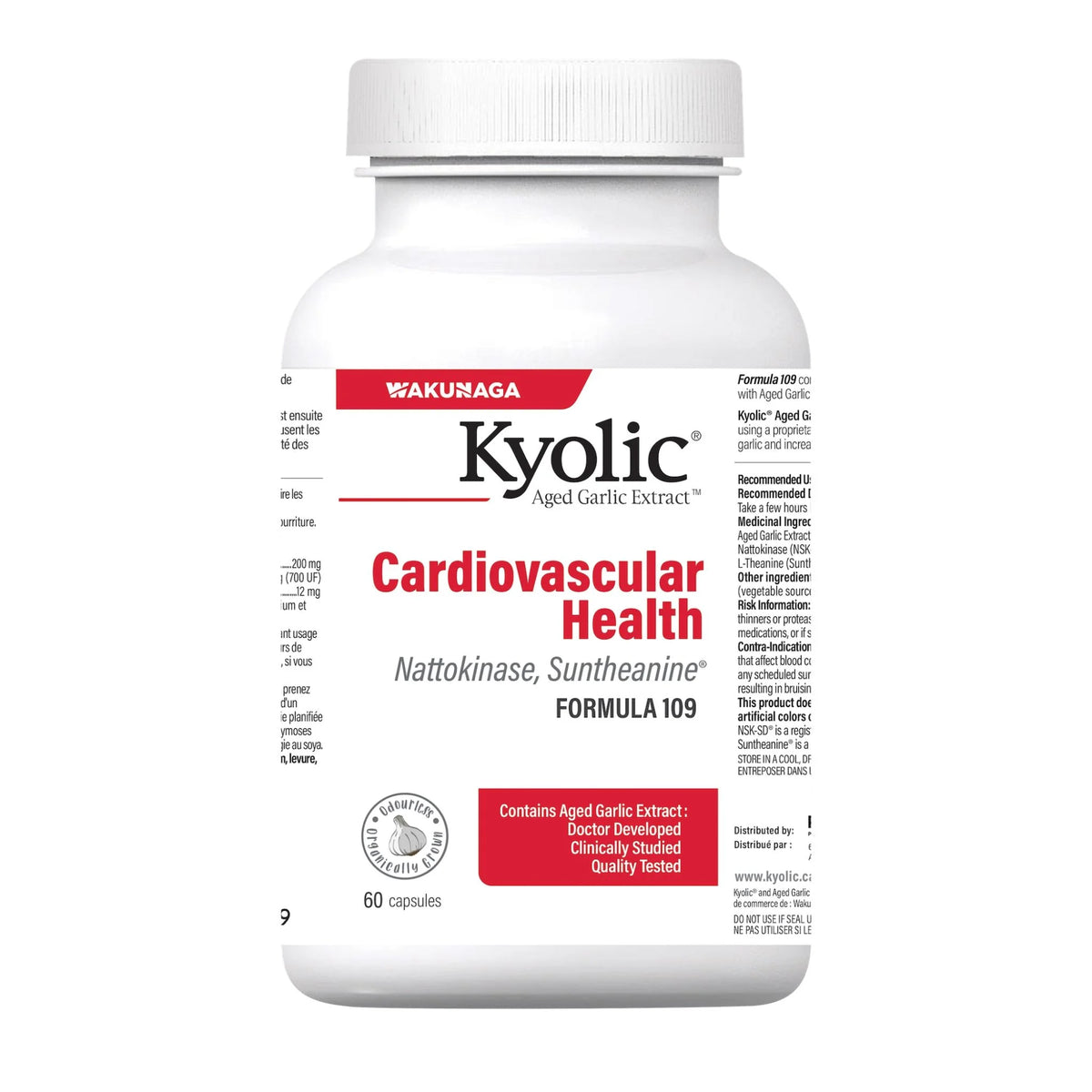 Kyolic Formula 109 Cardiovascular Health 60 Capsules