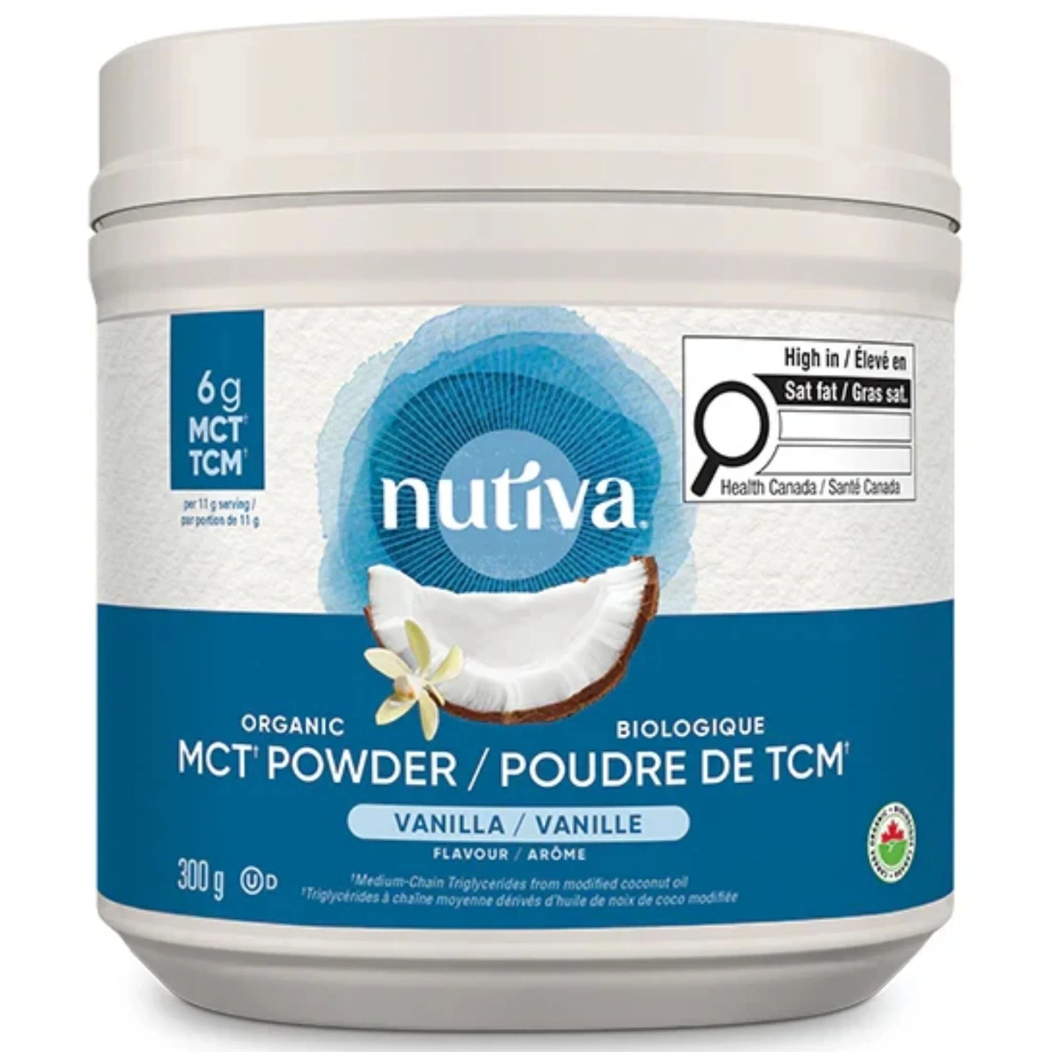 Nutiva Organic MCT Powder, 300g