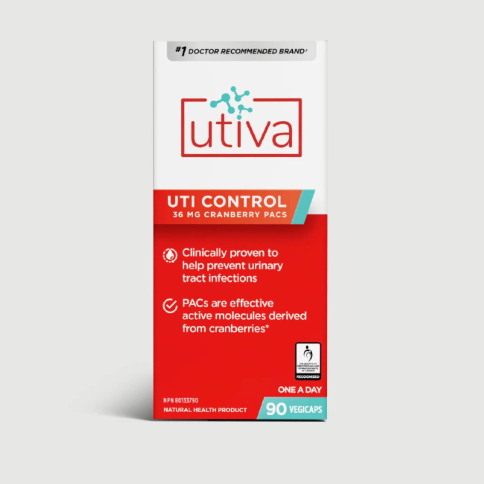 Utiva Cranberry PACs 90c - Nature's Source Inc