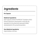 Utiva Cranberry PACs 90c - Nature's Source Inc