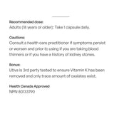 Utiva Cranberry PACs 90c - Nature's Source Inc