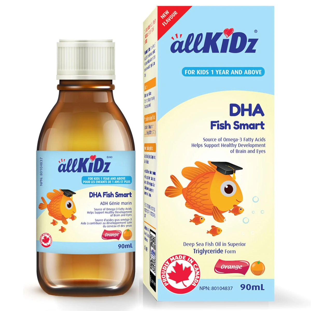 Allkidz Naturals DHA Fish Smart 90ml