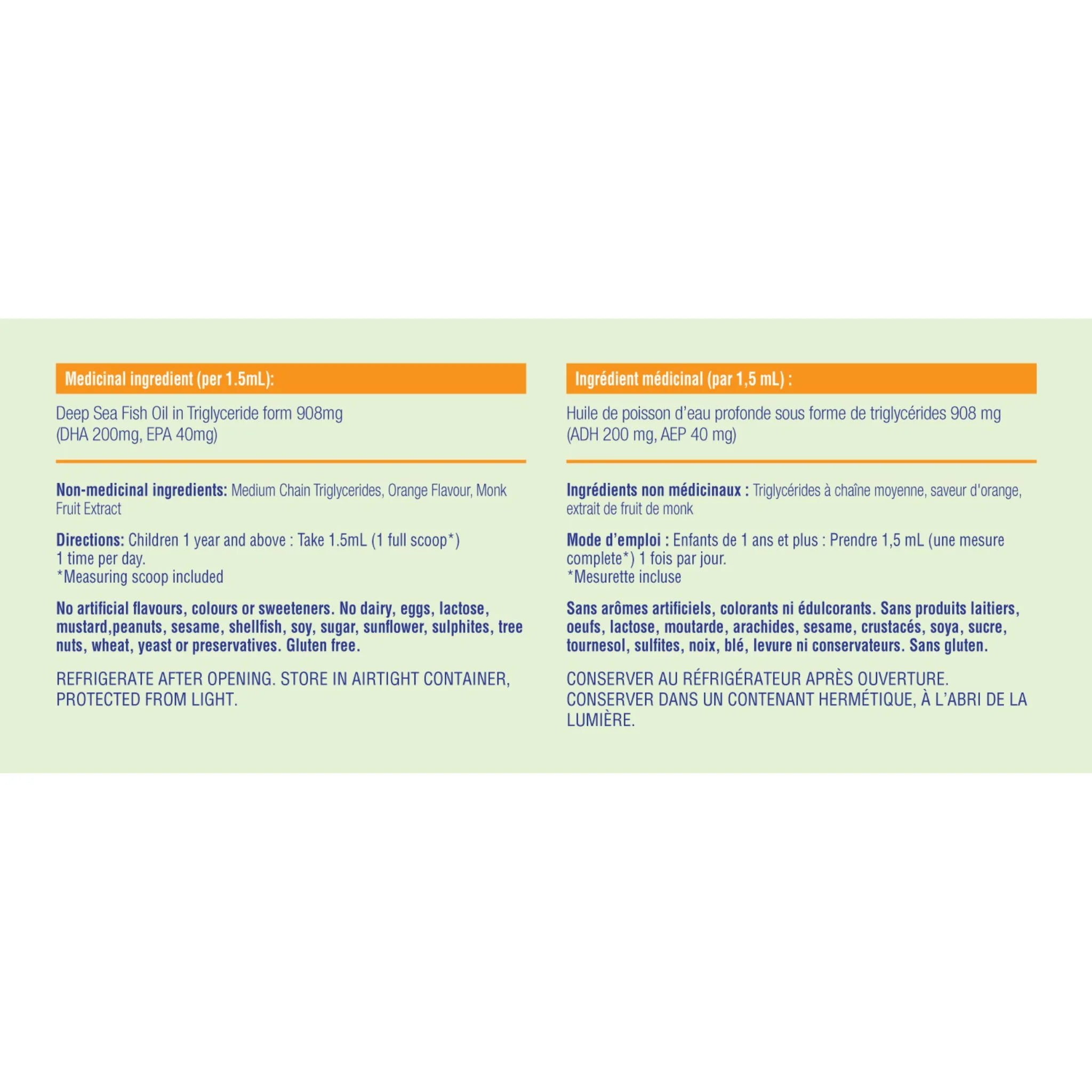 Allkidz Naturals DHA Fish Smart 90ml