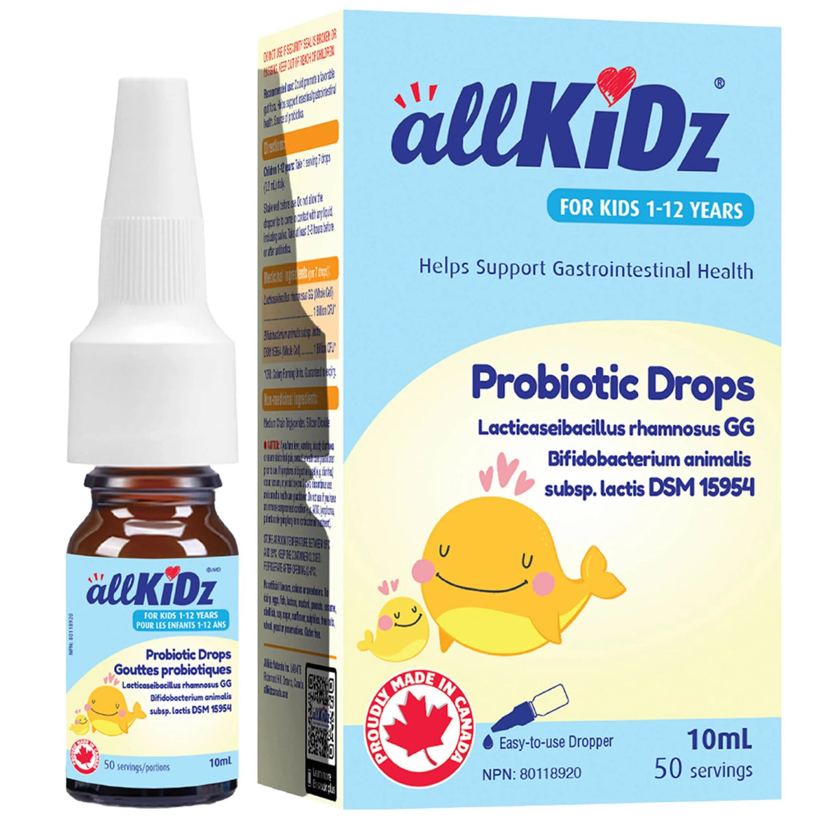 Allkidz Naturals Probiotic Drops 10ml