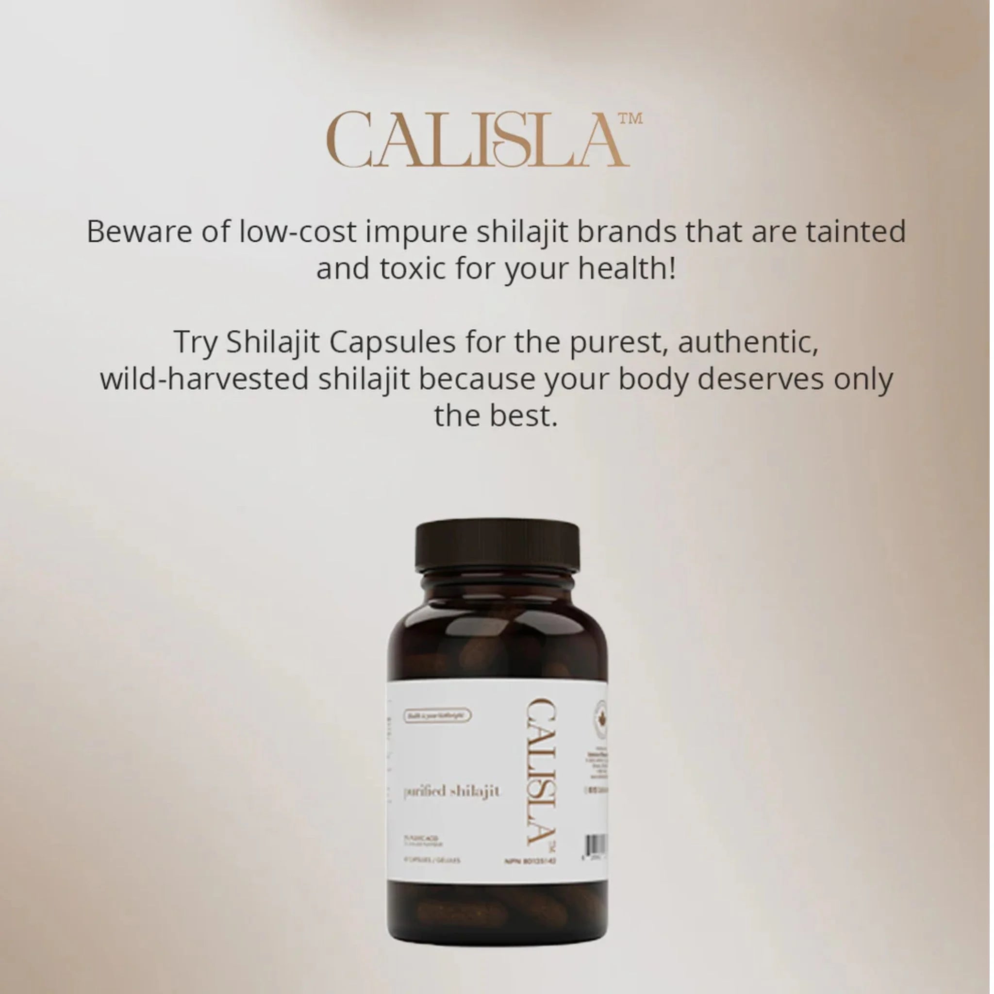Calisla Shilajit 60 Capsules