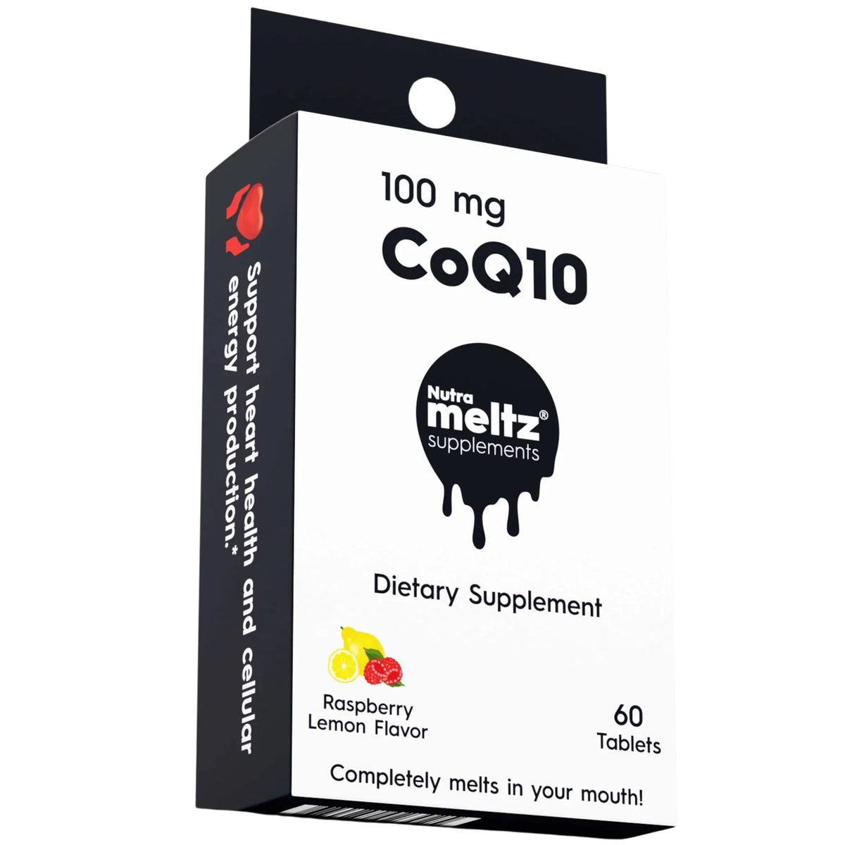 Nutrameltz CoQ10, 100mg 60 Tablets