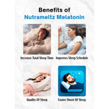 Nutrameltz Melatonin Max 10mg 60 Tablets - Nature's Source Inc