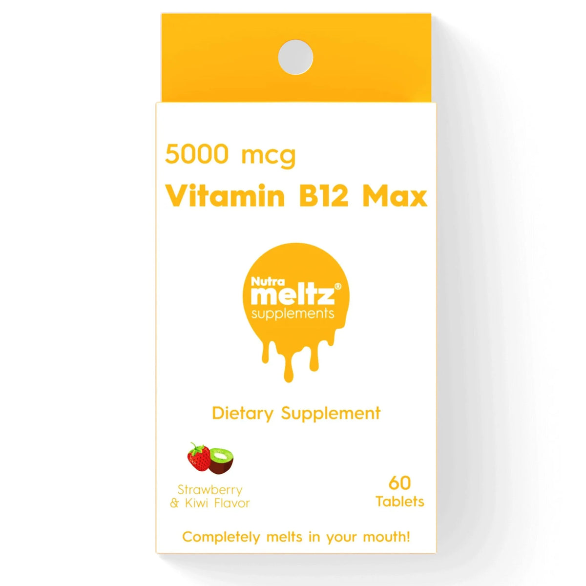 Nutrameltz Vitamin B12 Max 5000mcg 60 Tablets